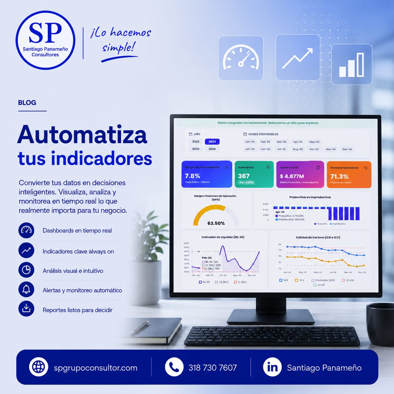 Protegido: Indicadores Automatizados
