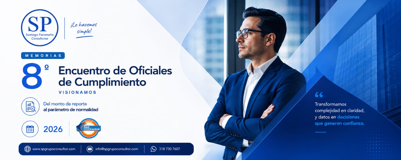 Santiago Panameño en el 8° Encuentro de Oficiales de Cumplimiento